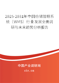2025-2031年中國(guó)倉(cāng)儲(chǔ)管理系統(tǒng)(WMS)行業(yè)發(fā)展全面調(diào)研與未來(lái)趨勢(shì)分析報(bào)告 2025-2031年中國(guó)倉(cāng)儲(chǔ)管理系統(tǒng)(WMS)行業(yè)發(fā)展全面調(diào)研與未來(lái)趨勢(shì)分析報(bào)告