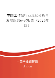 中國工作站行業(yè)現(xiàn)狀分析與發(fā)展趨勢研究報告(2025年版) 中國工作站行業(yè)現(xiàn)狀分析與發(fā)展趨勢研究報告(2025年版)