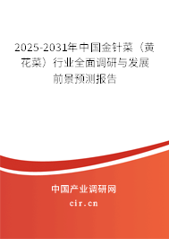 2025-2031年中國金針菜(黃花菜)行業(yè)全面調(diào)研與發(fā)展前景預(yù)測報(bào)告 2025-2031年中國金針菜(黃花菜)行業(yè)全面調(diào)研與發(fā)展前景預(yù)測報(bào)告