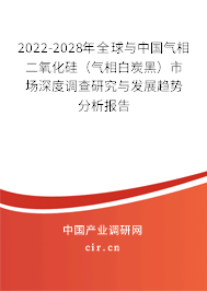 2022-2028年全球與中國氣相二氧化硅（氣相白炭黑）市場深度調(diào)查研究與發(fā)展趨勢分析報(bào)告