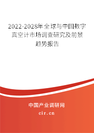 2022-2028年全球與中國數(shù)字真空計(jì)市場(chǎng)調(diào)查研究及前景趨勢(shì)報(bào)告