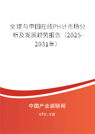 全球與中國在線PH計市場分析及發(fā)展趨勢報告（2025-2031年）