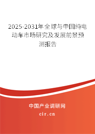 2025-2031年全球與中國(guó)純電動(dòng)車市場(chǎng)研究及發(fā)展前景預(yù)測(cè)報(bào)告 2025-2031年全球與中國(guó)純電動(dòng)車市場(chǎng)研究及發(fā)展前景預(yù)測(cè)報(bào)告
