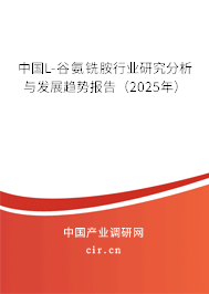 中國L-谷氨銑胺行業(yè)研究分析與發(fā)展趨勢報告(2025年) 中國L-谷氨銑胺行業(yè)研究分析與發(fā)展趨勢報告(2025年)