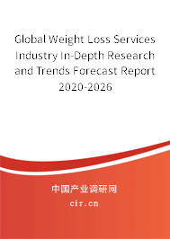 Global Weight Loss Services Industry In-Depth Research and Trends Forecast Report 2020-2026 Global Weight Loss Services Industry In-Depth Research and Trends Forecast Report 2020-2026
