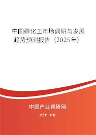 中國磷化工市場調研與發(fā)展趨勢預測報告（2025年）