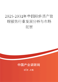 2025-2031年中國軟件資產(chǎn)管理服務(wù)行業(yè)發(fā)展分析與市場前景 2025-2031年中國軟件資產(chǎn)管理服務(wù)行業(yè)發(fā)展分析與市場前景
