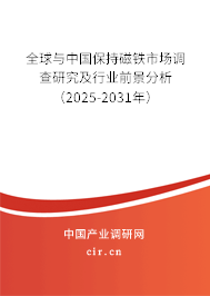 全球與中國保持磁鐵市場調查研究及行業(yè)前景分析（2025-2031年）