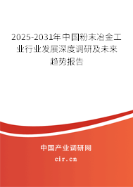 2025-2031年中國粉末冶金工業(yè)行業(yè)發(fā)展深度調(diào)研及未來趨勢(shì)報(bào)告 2025-2031年中國粉末冶金工業(yè)行業(yè)發(fā)展深度調(diào)研及未來趨勢(shì)報(bào)告