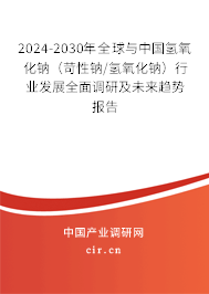 2024-2030年全球與中國氫氧化鈉（苛性鈉/氫氧化鈉）行業(yè)發(fā)展全面調(diào)研及未來趨勢(shì)報(bào)告
