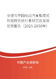 全球與中國(guó)電動(dòng)汽車(chē)集成式熱管理系統(tǒng)行業(yè)研究及發(fā)展前景報(bào)告（2025-2030年）
