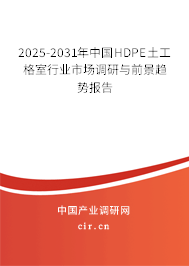 2025-2031年中國(guó)HDPE土工格室行業(yè)市場(chǎng)調(diào)研與前景趨勢(shì)報(bào)告