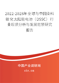 2022-2028年全球與中國染料敏化太陽能電池(DSSC)行業(yè)現(xiàn)狀分析與發(fā)展前景研究報告 2022-2028年全球與中國染料敏化太陽能電池(DSSC)行業(yè)現(xiàn)狀分析與發(fā)展前景研究報告