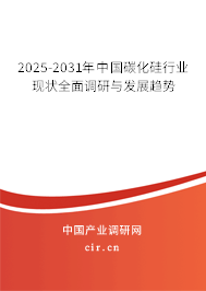 2025-2031年中國(guó)碳化硅行業(yè)現(xiàn)狀全面調(diào)研與發(fā)展趨勢(shì) 2025-2031年中國(guó)碳化硅行業(yè)現(xiàn)狀全面調(diào)研與發(fā)展趨勢(shì)