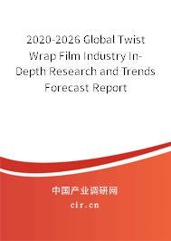 2020-2026 Global Twist Wrap Film Industry In-Depth Research and Trends Forecast Report 2020-2026 Global Twist Wrap Film Industry In-Depth Research and Trends Forecast Report