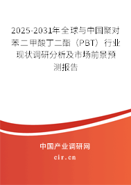 2025-2031年全球與中國聚對苯二甲酸丁二酯(PBT)行業(yè)現(xiàn)狀調研分析及市場前景預測報告 2025-2031年全球與中國聚對苯二甲酸丁二酯(PBT)行業(yè)現(xiàn)狀調研分析及市場前景預測報告