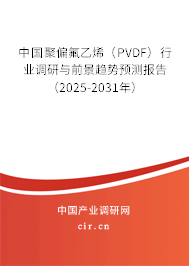 中國聚偏氟乙烯(PVDF)行業(yè)調(diào)研與前景趨勢預(yù)測報告(2025-2031年) 中國聚偏氟乙烯(PVDF)行業(yè)調(diào)研與前景趨勢預(yù)測報告(2025-2031年)