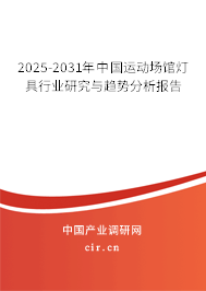 2025-2031年中國運(yùn)動場館燈具行業(yè)研究與趨勢分析報告