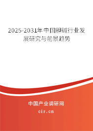 2025-2031年中國膽堿行業(yè)發(fā)展研究與前景趨勢 2025-2031年中國膽堿行業(yè)發(fā)展研究與前景趨勢