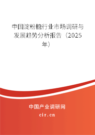 中國淀粉糖行業(yè)市場調(diào)研與發(fā)展趨勢分析報告(2025年) 中國淀粉糖行業(yè)市場調(diào)研與發(fā)展趨勢分析報告(2025年)