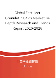 Global Fertilizer Granulating Aids Market In-Depth Research and Trends Report 2020-2026