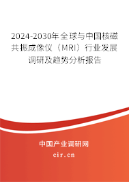 2024-2030年全球與中國核磁共振成像儀(MRI)行業(yè)發(fā)展調(diào)研及趨勢分析報告 2024-2030年全球與中國核磁共振成像儀(MRI)行業(yè)發(fā)展調(diào)研及趨勢分析報告