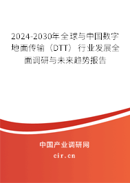 2024-2030年全球與中國數(shù)字地面?zhèn)鬏敚―TT）行業(yè)發(fā)展全面調(diào)研與未來趨勢報告