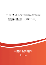 中國銷軸市場調研與發(fā)展前景預測報告(2025年) 中國銷軸市場調研與發(fā)展前景預測報告(2025年)