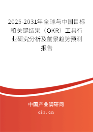 2025-2031年全球與中國目標和關鍵結果（OKR）工具行業(yè)研究分析及前景趨勢預測報告
