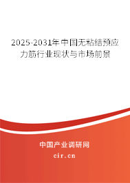 2025-2031年中國(guó)無(wú)粘結(jié)預(yù)應(yīng)力筋行業(yè)現(xiàn)狀與市場(chǎng)前景