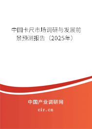 中國卡尺市場調研與發(fā)展前景預測報告(2025年) 中國卡尺市場調研與發(fā)展前景預測報告(2025年)
