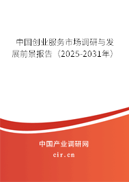 中國創(chuàng)業(yè)服務(wù)市場調(diào)研與發(fā)展前景報告(2025-2031年) 中國創(chuàng)業(yè)服務(wù)市場調(diào)研與發(fā)展前景報告(2025-2031年)