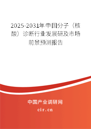 2025-2031年中國(guó)分子(核酸)診斷行業(yè)發(fā)展研及市場(chǎng)前景預(yù)測(cè)報(bào)告 2025-2031年中國(guó)分子(核酸)診斷行業(yè)發(fā)展研及市場(chǎng)前景預(yù)測(cè)報(bào)告