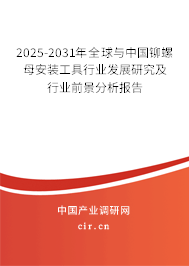 2025-2031年全球與中國(guó)鉚螺母安裝工具行業(yè)發(fā)展研究及行業(yè)前景分析報(bào)告