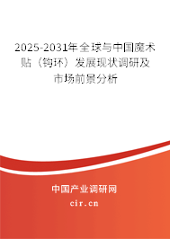 2025-2031年全球與中國魔術(shù)貼(鉤環(huán))發(fā)展現(xiàn)狀調(diào)研及市場前景分析 2025-2031年全球與中國魔術(shù)貼(鉤環(huán))發(fā)展現(xiàn)狀調(diào)研及市場前景分析