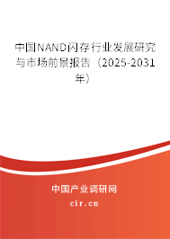 中國NAND閃存行業(yè)發(fā)展研究與市場前景報(bào)告(2025-2031年) 中國NAND閃存行業(yè)發(fā)展研究與市場前景報(bào)告(2025-2031年)