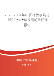 2025-2031年中國橡膠模具行業(yè)研究分析與發(fā)展前景預(yù)測報告 2025-2031年中國橡膠模具行業(yè)研究分析與發(fā)展前景預(yù)測報告