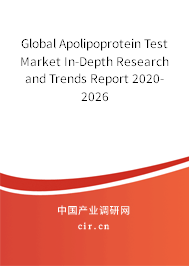 Global Apolipoprotein Test Market In-Depth Research and Trends Report 2020-2026