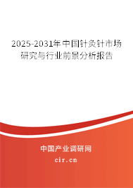 2025-2031年中國針灸針市場研究與行業(yè)前景分析報(bào)告