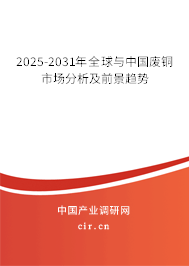 2025-2031年全球與中國廢銅市場分析及前景趨勢 2025-2031年全球與中國廢銅市場分析及前景趨勢