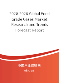 2020-2026 Global Food Grade Gases Market Research and Trends Forecast Report 2020-2026 Global Food Grade Gases Market Research and Trends Forecast Report