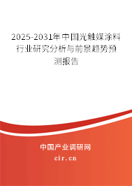 2025-2031年中國(guó)光觸媒涂料行業(yè)研究分析與前景趨勢(shì)預(yù)測(cè)報(bào)告