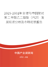 2025-2031年全球與中國(guó)聚對(duì)苯二甲酸乙二醇酯（PET）發(fā)展現(xiàn)狀分析及市場(chǎng)前景報(bào)告